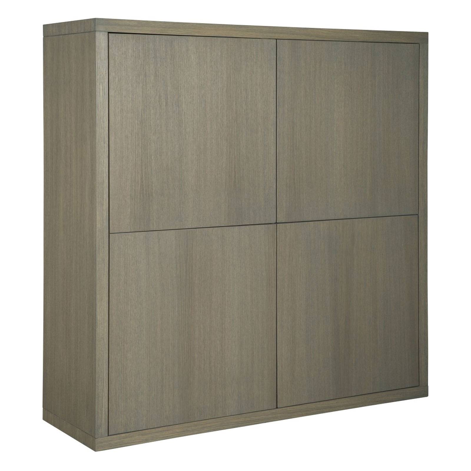 Cabinet 2x2 portes "Chêne Moderne" - cabinet moderne