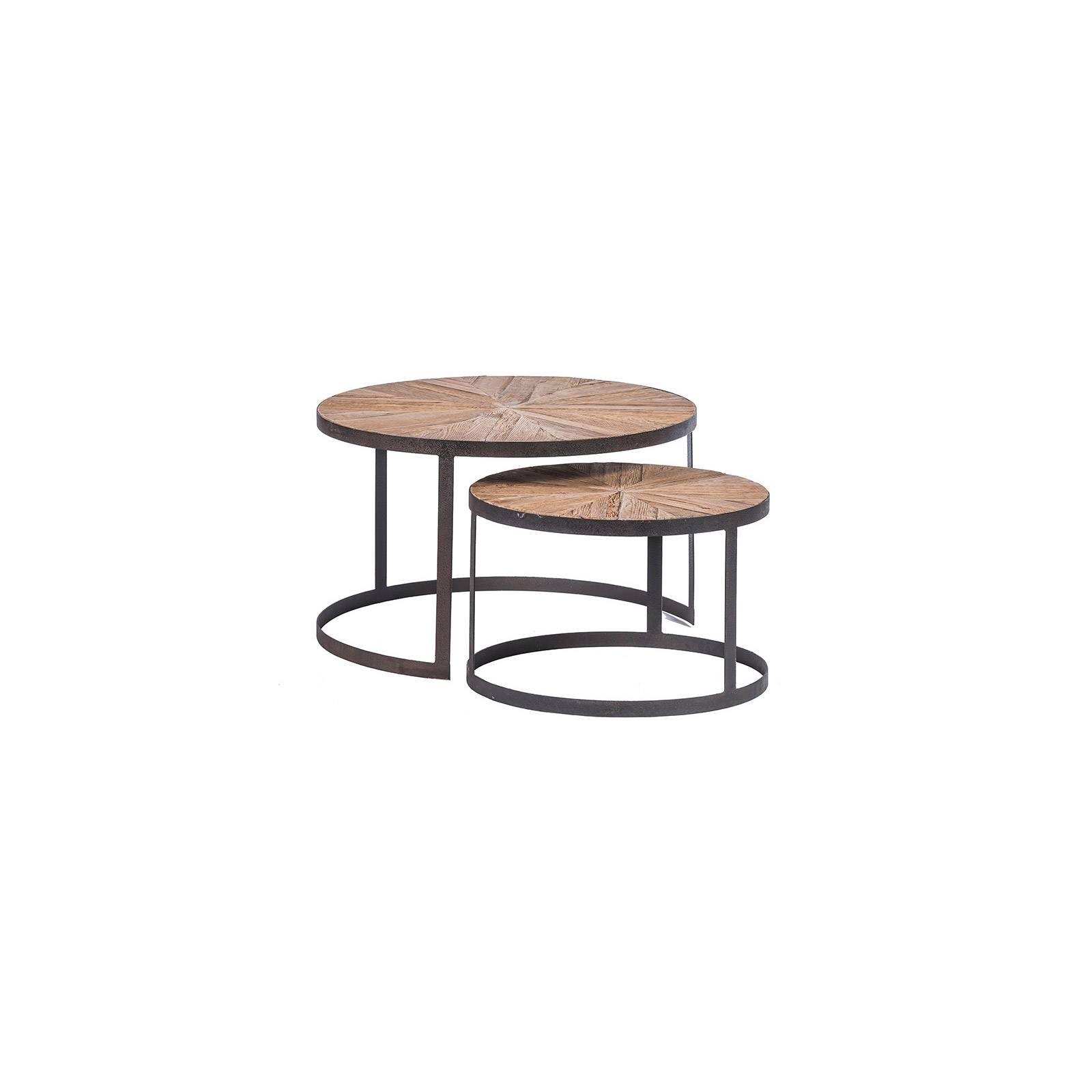 Tables basses gigognes | Chêne Brooklyn