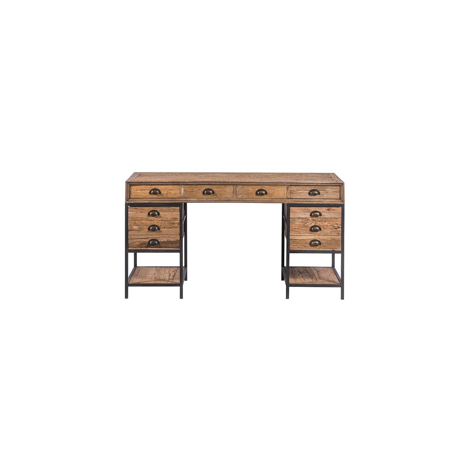 Bureau industriel | Chêne Brooklyn
