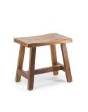 Tabouret style campagne | Teck