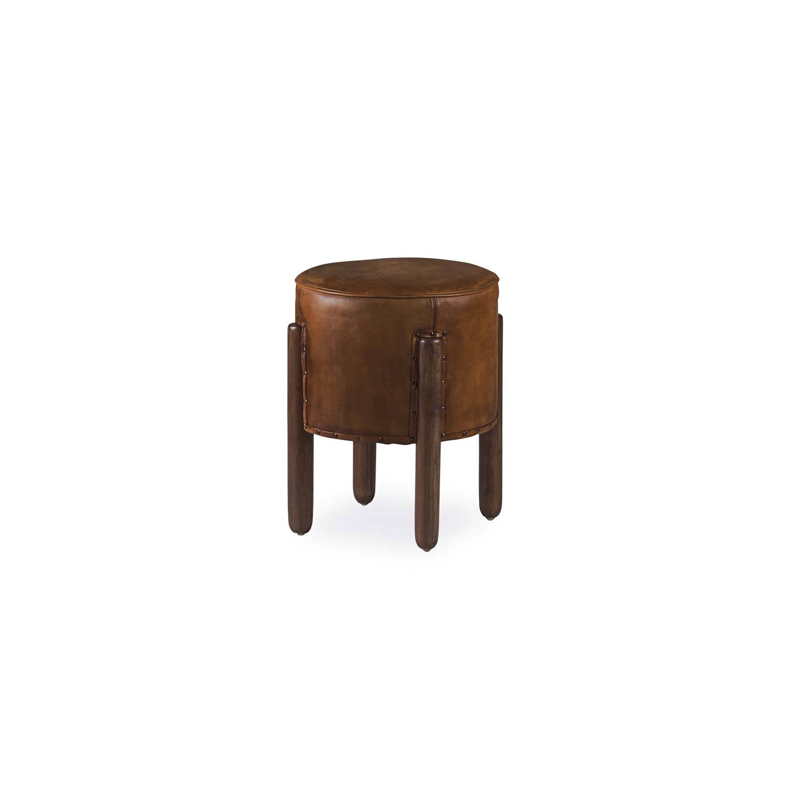 Tabouret rond design | Teck