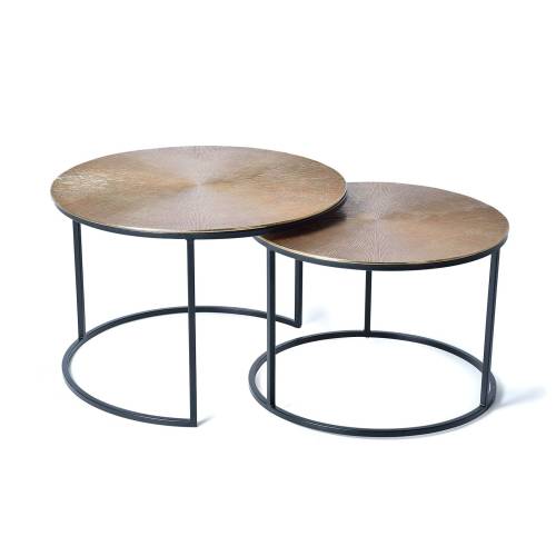 2 tables basses gigognes | Mix & Match