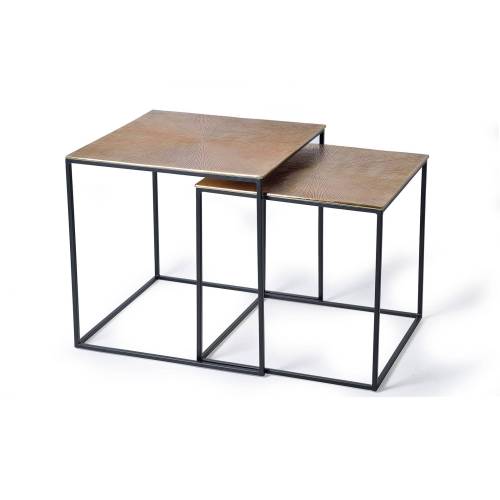 Table basse gigogne rectangulaire