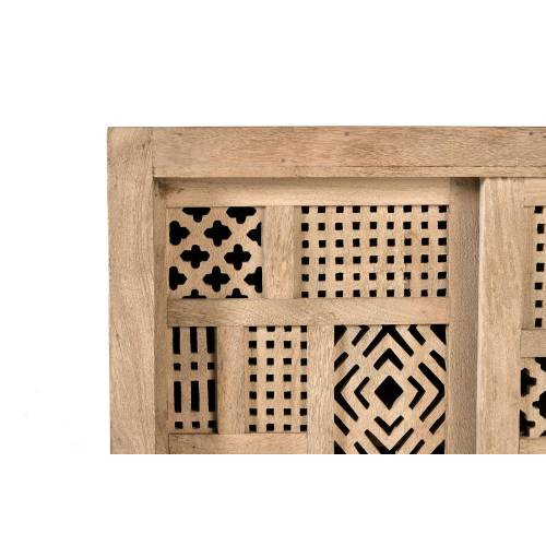 Buffet bas porte coulissante | Manguier Kasbah - Contemporain