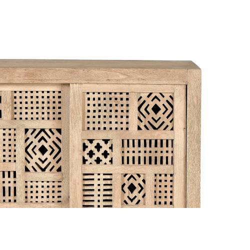 Buffet bas porte coulissante | Manguier Kasbah - Contemporain