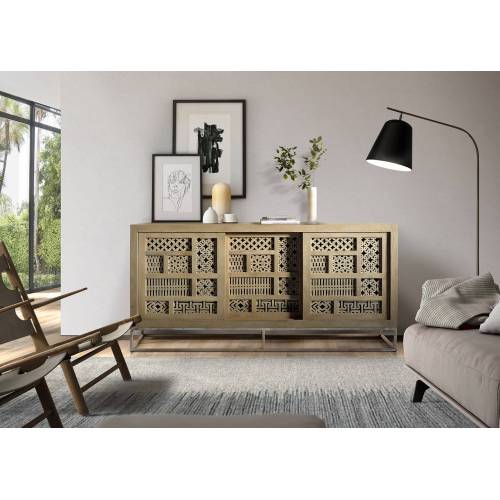 Buffet manguier 3 portes | Manguier Kasbah - Contemporain