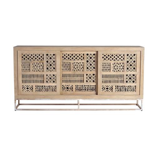 Buffet manguier 3 portes | Manguier Kasbah - Contemporain