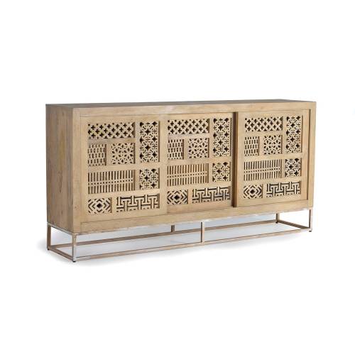 Buffet manguier 3 portes | Manguier Kasbah - Contemporain
