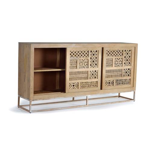 Buffet manguier 3 portes | Manguier Kasbah - Contemporain
