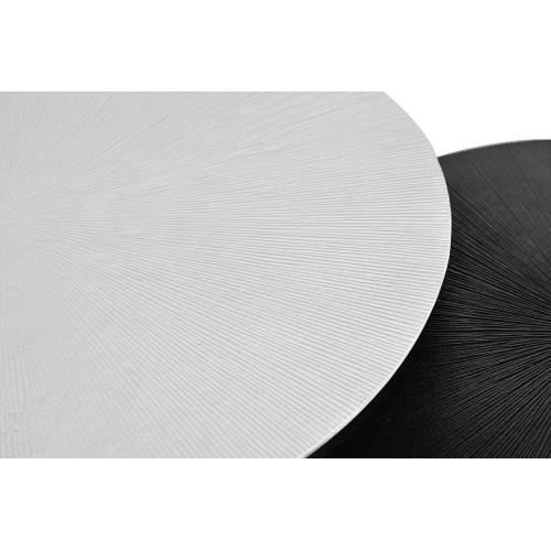 Table basse ronde gigogne design | Mix & Match - Industriel