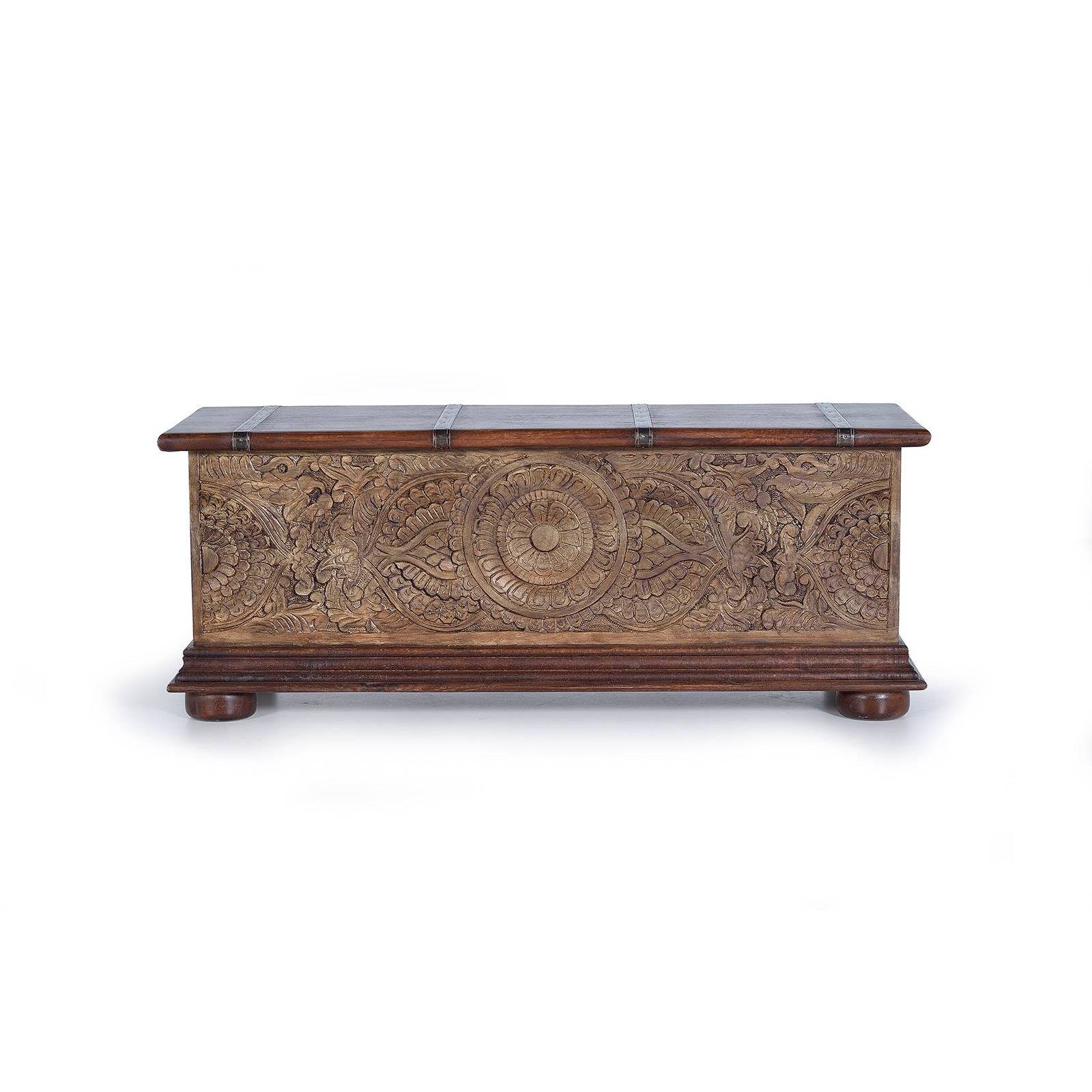 Coffre en bois vintage | Trésor