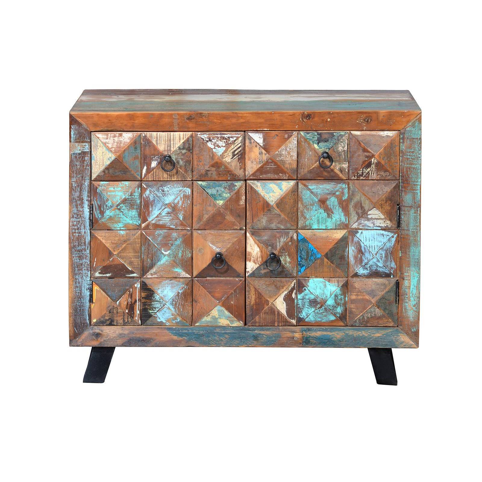 Petit buffet bois | Bois recyclé Diamant