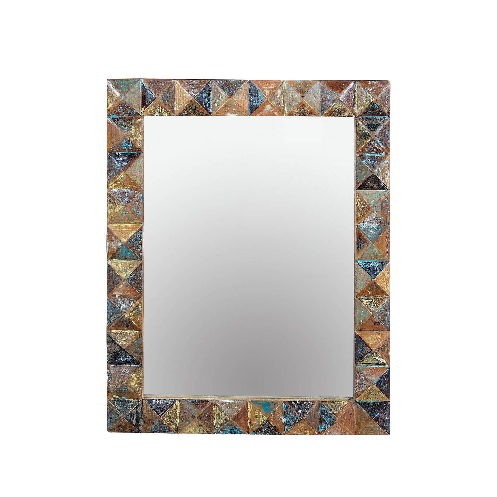 Miroir | Bois recyclé Diamant