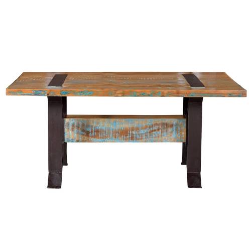 Table bois recyclé | Bois recyclé Vintage