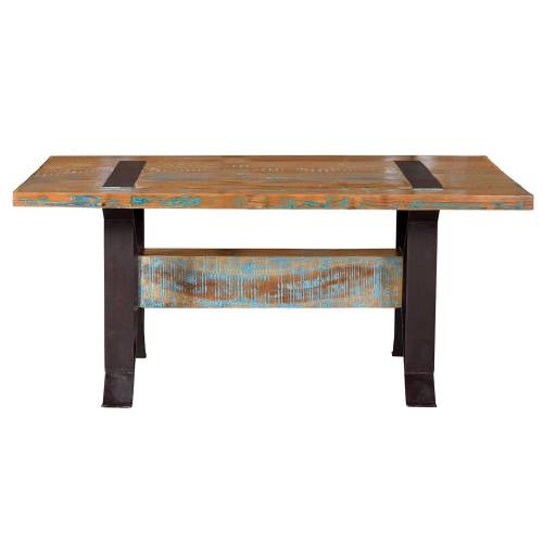 Table en bois recyclé