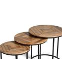 Tables basses rondes gigognes | Mix & Match