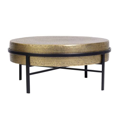 Table basse bronze