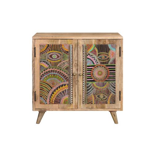 Petit meuble design en bois massif