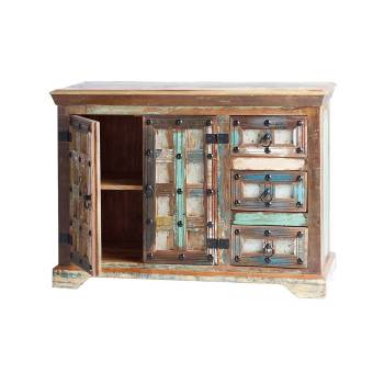 Buffet bois salon en bois recyclé