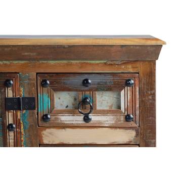 Buffet bois salon en bois recyclé