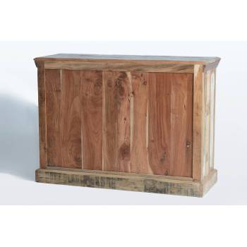 Buffet bois salon en bois recyclé