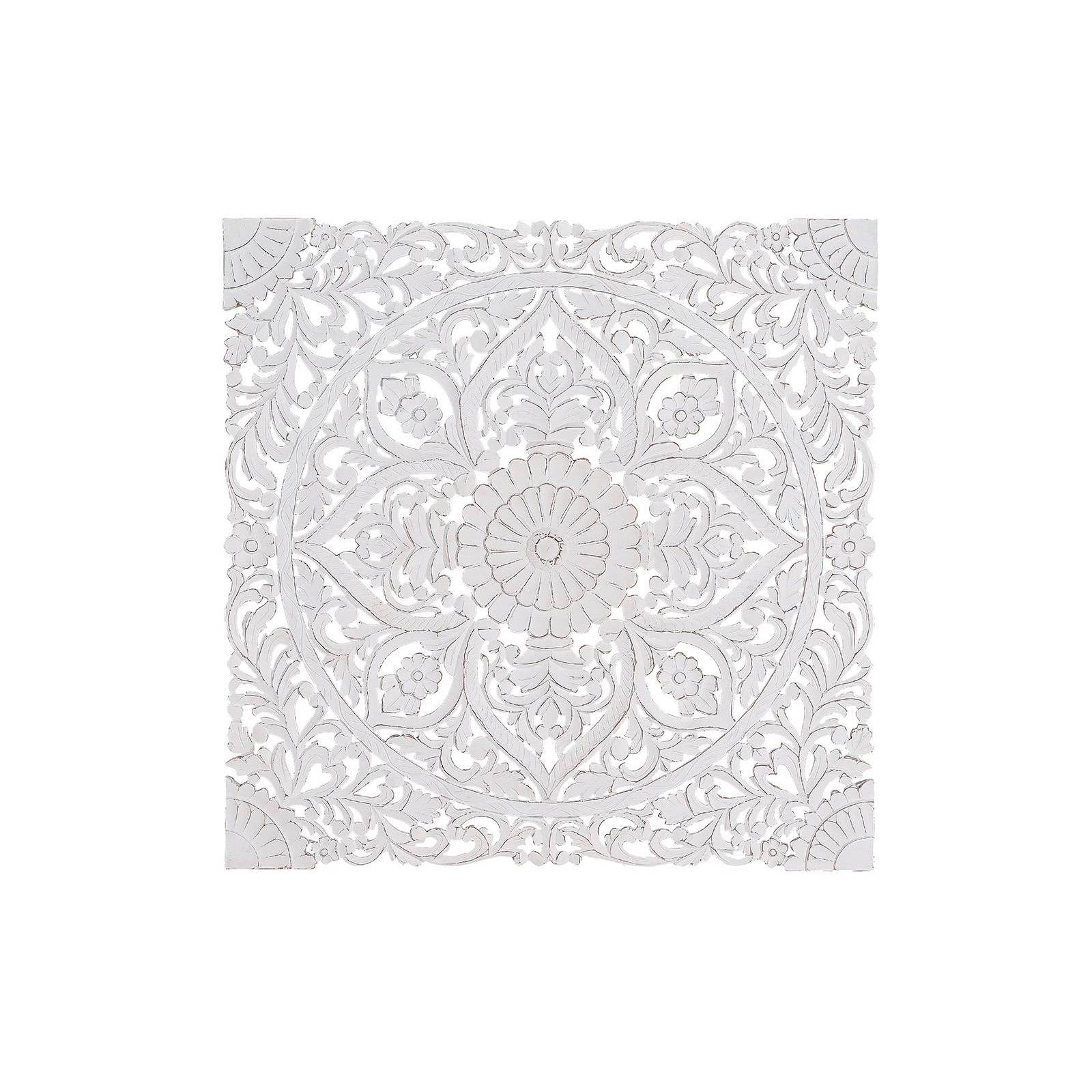 Tête de lit bois blanc