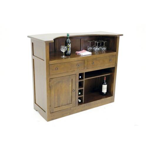 Bar en Bois Massif Océania - Exotique