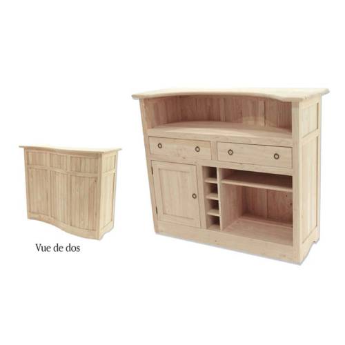 Bar en Bois Massif Océania - Exotique