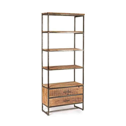 Etagere bois et metal | Acacia Dialma