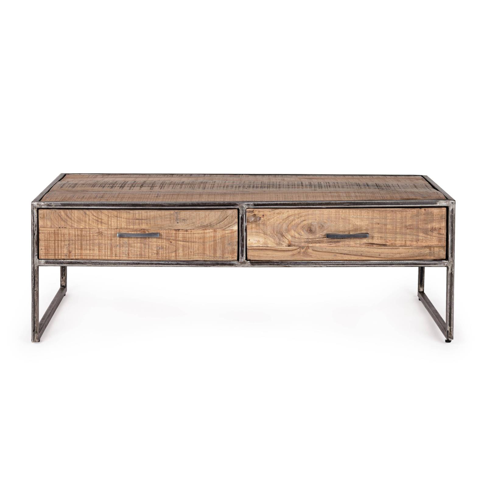 Buffet bas 3 niches 2 portes 3 tiroirs Atelier Bois recyclé