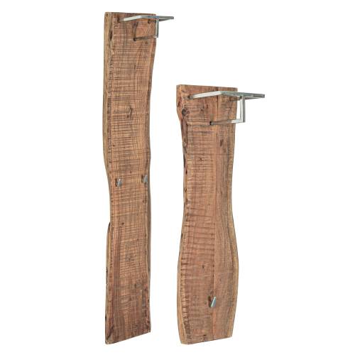 Porte manteau design en acacia massif