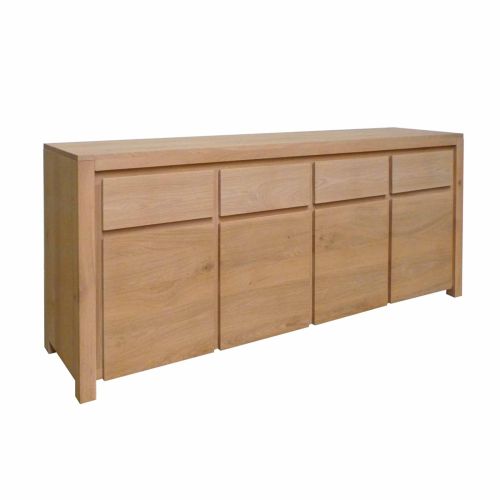 Grand buffet bois moderne | Chêne Tibo - Contemporain