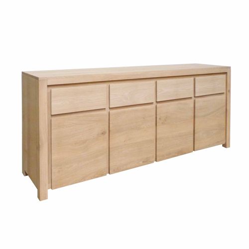 Grand buffet bois moderne | Chêne Tibo - Contemporain