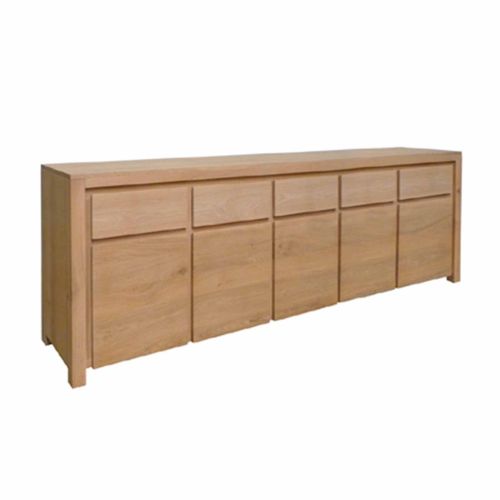 Grand buffet contemporain | Chêne Tibo - Contemporain