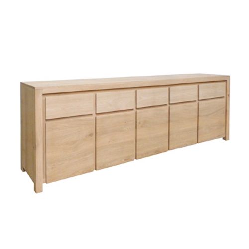 Grand buffet contemporain | Chêne Tibo - Contemporain