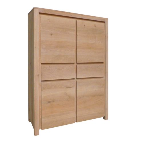 Buffet haut contemporain | Chêne Tibo - Contemporain