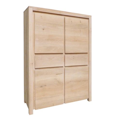 Buffet haut contemporain | Chêne Tibo - Contemporain