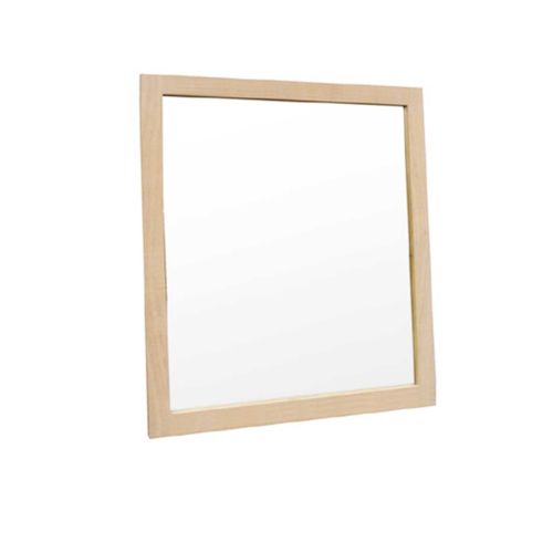 Miroir Carré Tibo Chêne. Achat de meuble haut de gamme.