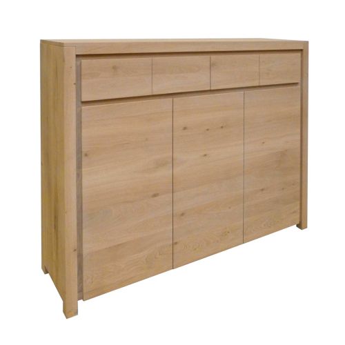 Buffet mi hauteur moderne | Chêne Tibo - Contemporain