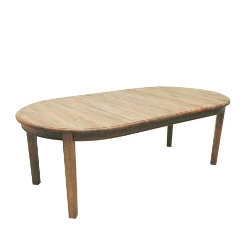Table De Séjour Ronde/Ovale à rallonges Louise Chêne - meuble bois massif