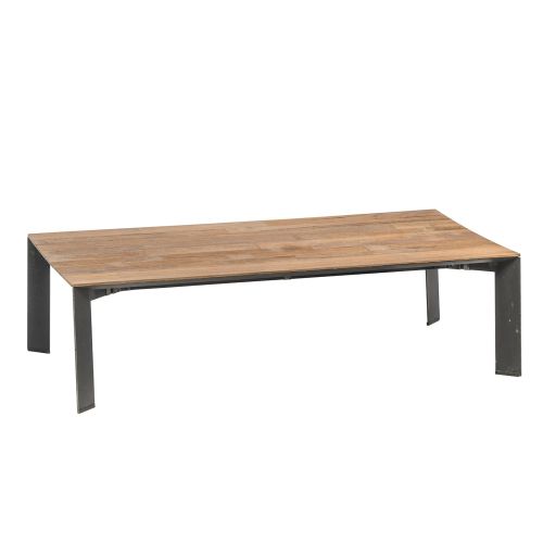 Table basse rectangulaire Designer Teck Recyclé