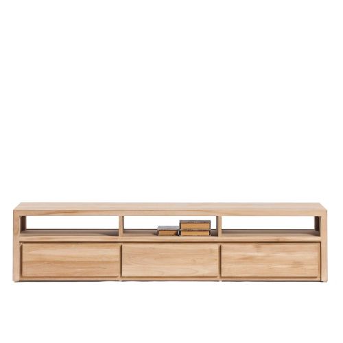 Meuble Tv en teck - Contemporain