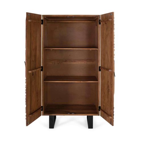 Armoire bois massif | Acacia Gravure