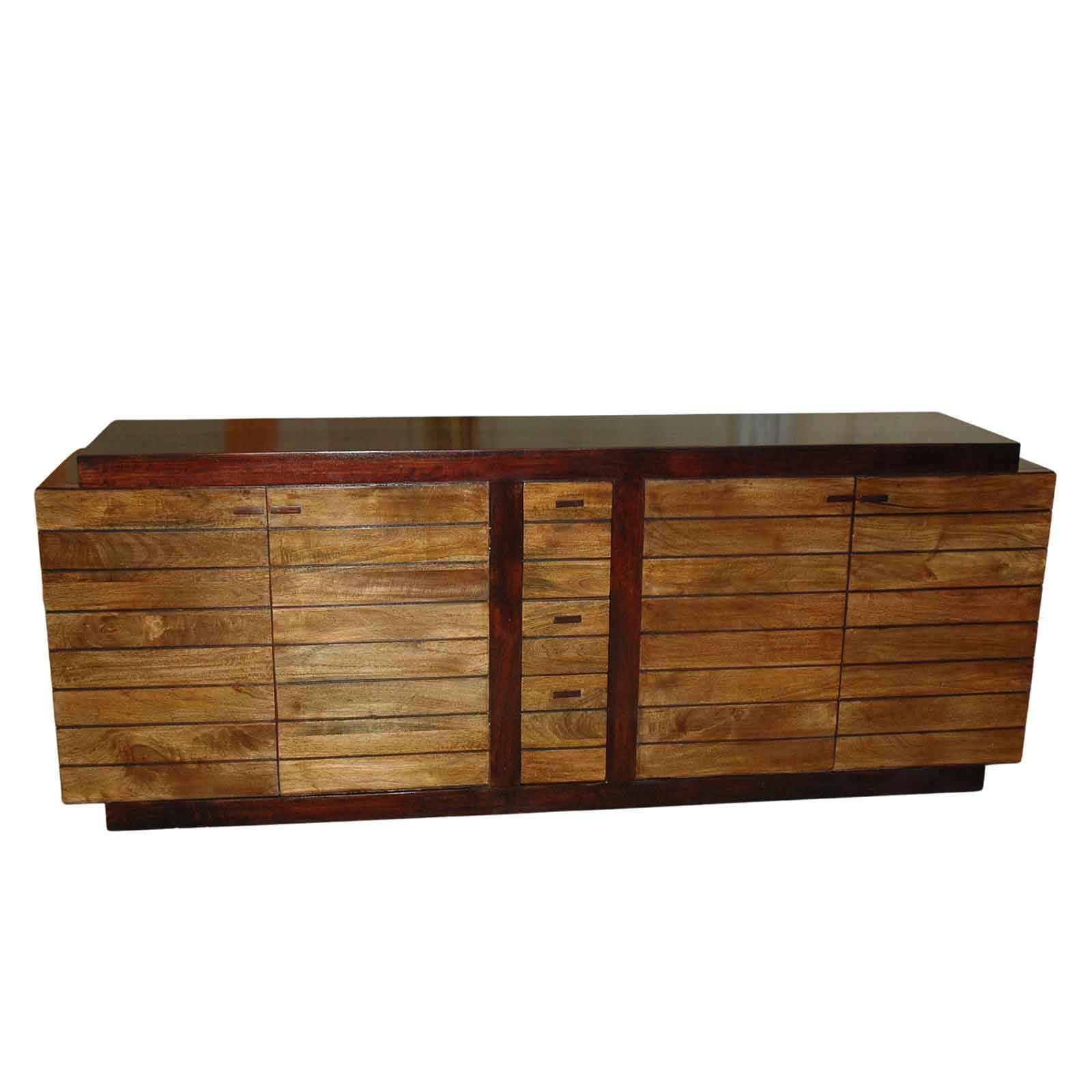 Buffet Art Deco Manguier - meuble haut de gamme en bois massif
