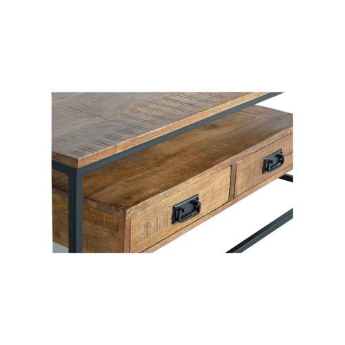 Table basse manguier et metal | Mix & Match