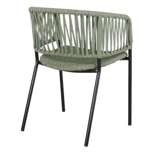 Chaise corde tressée | Mix & Match - Industriel