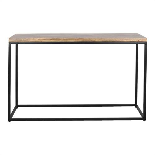 Console bois métal moderne