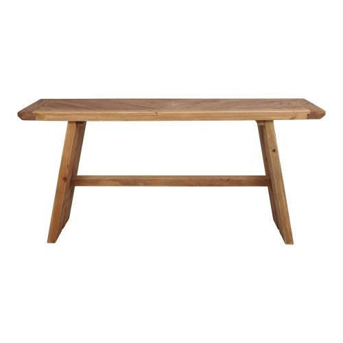 Console en bois naturel de pin recyclé