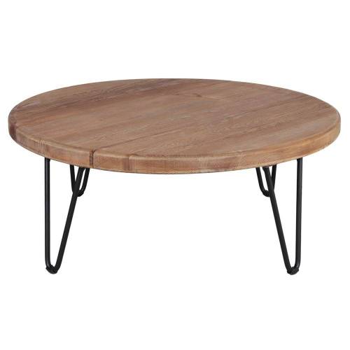 Table basse ronde industrielle | Mix & Match