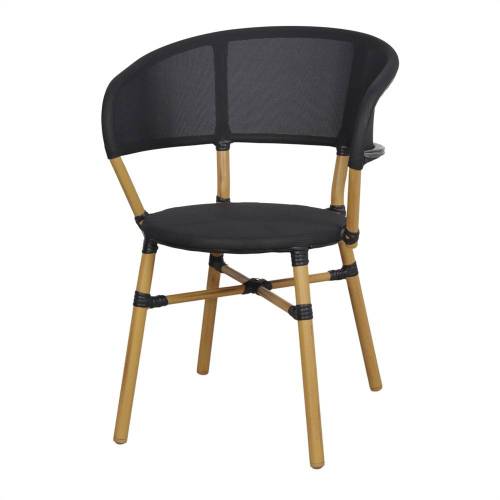Chaise d'exterieur en aluminium
